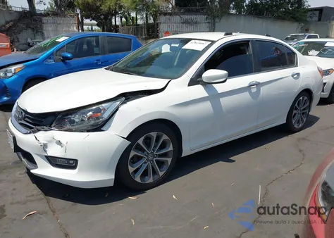 2015 Honda Accord Sport из США, поврежденный, VIN 1HGCR2F59FA162716